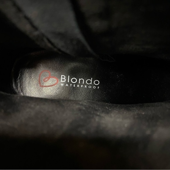 New! Blondo Salome Black Suede Bootie 11M - Picture 12 of 14